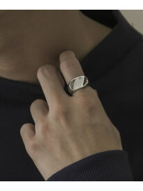 シグネットリング SMELLY スメリー アクセサリー・腕時計 リング・指輪 ブラック[Rakuten Fashion]