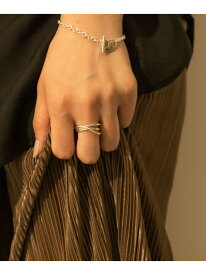 so' layered line ring SMELLY スメリー アクセサリー・腕時計 リング・指輪 ブラック【送料無料】[Rakuten Fashion]