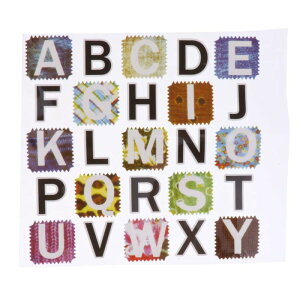 衣類のステッカーアイロンに1ピースの手紙の鉄は.転送のTシャツに