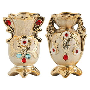 植木鉢の装飾的な花瓶の芽Vaseゴールドクリエイティブライトラグジュアリーセンターピース花瓶ヨーロッパスタイルの寝室カフェテーブルトップのためのヨーロッパスタイルの花瓶