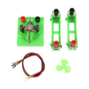 DIY DC電気モーターモデル DIYプロジェクト 実験セット 教育用小道具