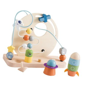 木製ビーズ迷路おもちゃ 子供用ギフト 3歳以上の幼児向け早期教育玩具