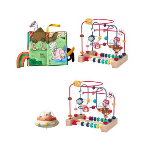 木製ビーズ迷路のおもちゃビーズローラーアニマルハンドアイコーディネーショングラッシング能力子供向けの運動能力教育サークルおもちゃ