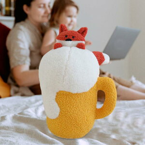 キッズルーム用ビールぬいぐるみ枕ぬいぐるみ