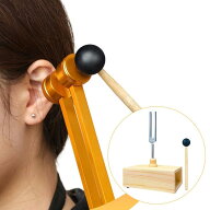432Hz音叉音響楽器ポータブル多目的頑丈プロ仕様コンパクト木製共鳴箱共​​鳴音叉