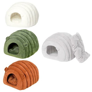 屋内猫用の猫用ベッド-取り外し可能な洗える付き枕付きの猫の洞窟ベッド.柔らかい子猫のベッド.猫のベッド.ペットのベッド