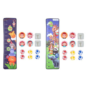 �ǂɎ��t����ꂽ�_�[�c�{�[�h��������Ƒ��Q�[���e�q���ݍ�p��������t�b�N�t���̔S�����̃{�[���𓊂���w�Z�̉��O�̏��̎q�q���c���̂��߂̈��S�ȑ��蕨