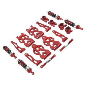 1/16 RC �J�[�A�b�v�O���[�h���ꂽ�������i�t�����g���A�X�C���O�A�[�� Q141 16103 Q117C ���b�h
