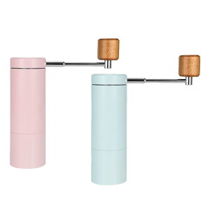 手動コーヒーグラインダー.コーヒー豆グラインダー.ポータブル.ステンレス鋼バリ.ハンドクランクグラインダー.エスプレッソ旅行用ハンドミル