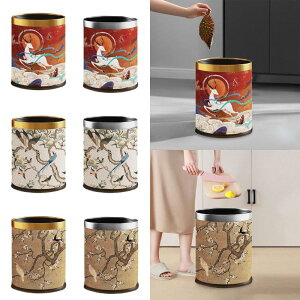 オープントップゴミ缶コンテナ10 L容量ホテルのためのエレガントなガベージビンキッチンゴミ箱ビン家事ギフトオフィス