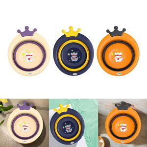 ベビーバスタブ 折りたたみ洗面器 耐久性 顔・足・手洗い 軽量洗面器 キャンプ用 ポータブル折りたたみ洗面器 キッズ・ベビー用