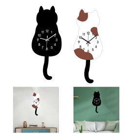 cartoon Hanged ClockAcrylic Modern Decorative Decoration 69x171インチ に適用 Dining Room多機能