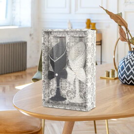 結婚式のシャンパングラスセット 誕生日宴会パーティー用グラス2個