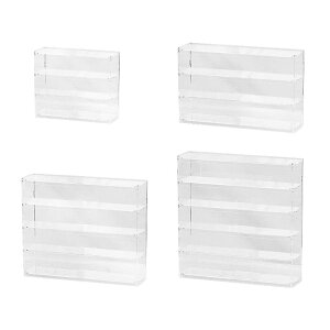 1/64スケールダイキャストモデルカーディスプレイケースディスプレイキャビネットラックテーブルトップ装飾車両収集可能なショーケース贈り物おもちゃ車