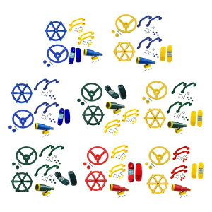 遊具 屋外プレイセット ハンドルバー 海賊船パーツ ブランコセット アタッチメント プレイハウス ツリーハウス ジャングルジム