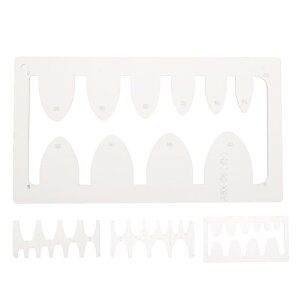 4クリアアクリル時計バンドベルトストテンシルテンプレートレザークラフト