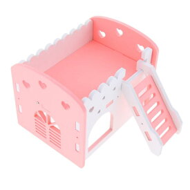 ハム 2階 建て お家 飼育ケージ ペット用品 遊び場 解消 全3色
