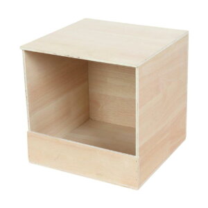 インコの巣箱 鳥の飼育箱 飼育ケース 鳥の餌箱 鳥の巣 木製 オウムの巣 オカメインコ フィンチ ラブバード用