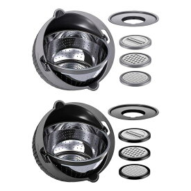 ザルとミキシングボウルセット 食品保存バスケット 多機能ステンレス製 果物と野菜のストレーナー パスタ用