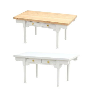 1/12 ドールハウスシーンデコレーション用引き出し付きデスク