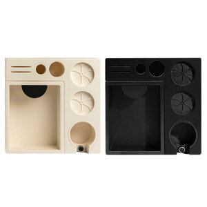 presso tamper Station.sturdy Espresso Coffee Organizer Box ɓKp Worktop Home Bar Tamper and Distributor