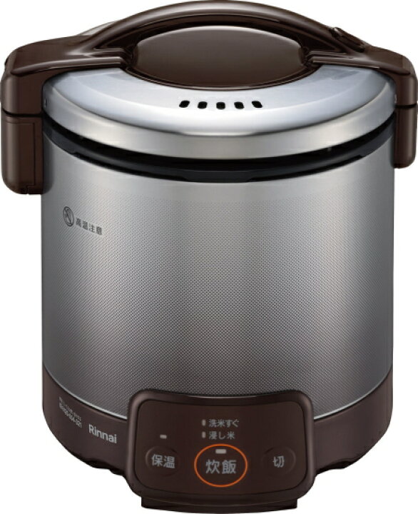 楽天市場】リンナイ 家庭用ガス炊飯器 0.9L 1〜5合 ジャー付【RR-050VQ 