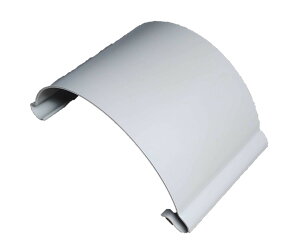 Panasonic パナソニックぱっちん軒継手 パールグレー 丸型軒樋 アイアン丸・ハイ丸105×60mmの雨樋用〈パナソニック商品コード:KQ1640〉 15503PG〈住宅用 雨とい 雨どい 雨樋 軒樋用 部品 住