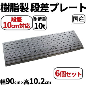 �i�������X���[�v 10cm �i���p�@��90cm�@6�Z�b�g�@540cm�Ή� �@�ω׏d10t�@���Y �������i���v���[�g �v���X�e�B�b�N �X�e�b�v�v���[�g ���ԏ�E�Ԍɂ̒i�������I���O�p ���� �Ԃ��� ��� �