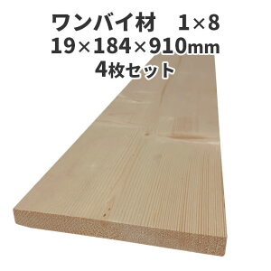 oCށ@1×8(oCGCg) 4ZbgF19×184×910mm@ [1×8] DIY ؍ p h