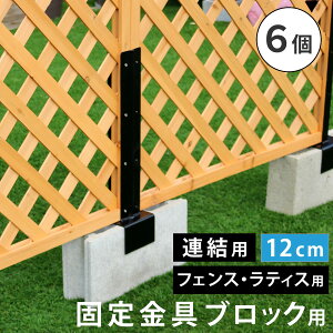 ���e�B�X�E�t�F���X�Œ���� 12cm�u���b�N�p�i�A���p6�j S-BF4512J-6P
