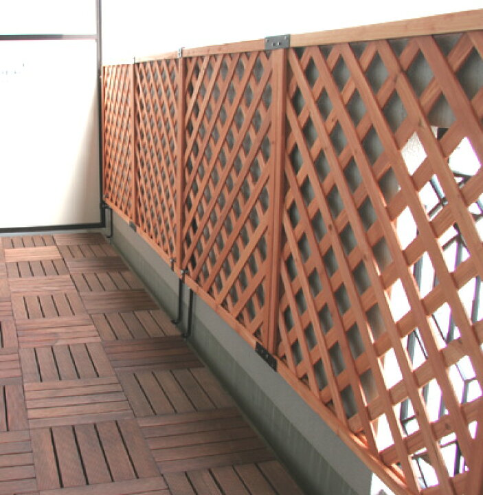 楽天市場 ベランダ ブロック塀 固定用金具 下部 代引不可 Smile Garden Ex