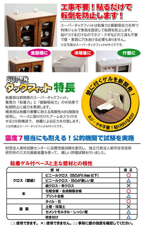 楽天市場】スーパータックフィット TF-LL-N 【コンパクト便】 : 住マイル