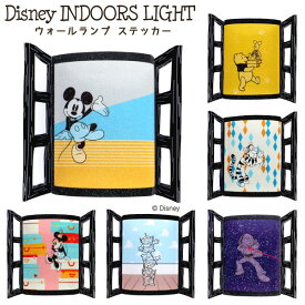 Disney ウォールステッカーなindoorsLight IDL-D / 【ポスト投函送料無料】 /ディズニー グッズ 窓 ウォールライト 壁 フットライト LEDライト 振動 センサー 自動点灯 自動消灯 ギフト プレゼント