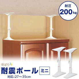 突ぱり耐震ポールミニ[2本入]REQ-27【P2】/【ポイント 倍】