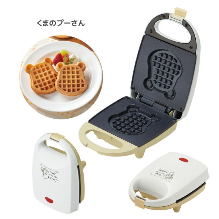 楽天市場】ワッフルメーカー / 【送料無料】/ キャラクター ワッフル 