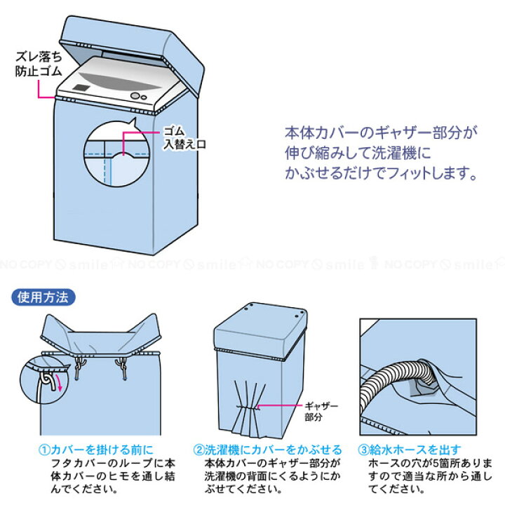 楽天市場】屋外 洗濯機 カバー /FX洗濯機カバー兼用型L 24143 /【ネコポス送料無料】 : 住マイル