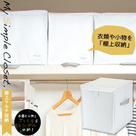 衣類 収納袋 クローゼット /MSC 棚上マルチ収納 衣類・小物用 85693 【翌日出荷】