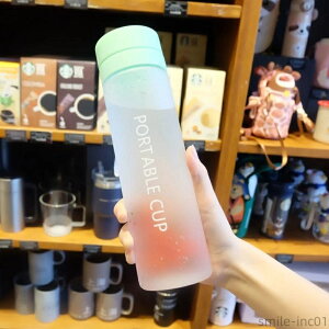 【送料無料】ドリンクボトル プラスチック 洗いやすい 漏れない 800ML 600ML おしゃれ 運動 通学 通勤 学生用 大人用 ウォーターボトル