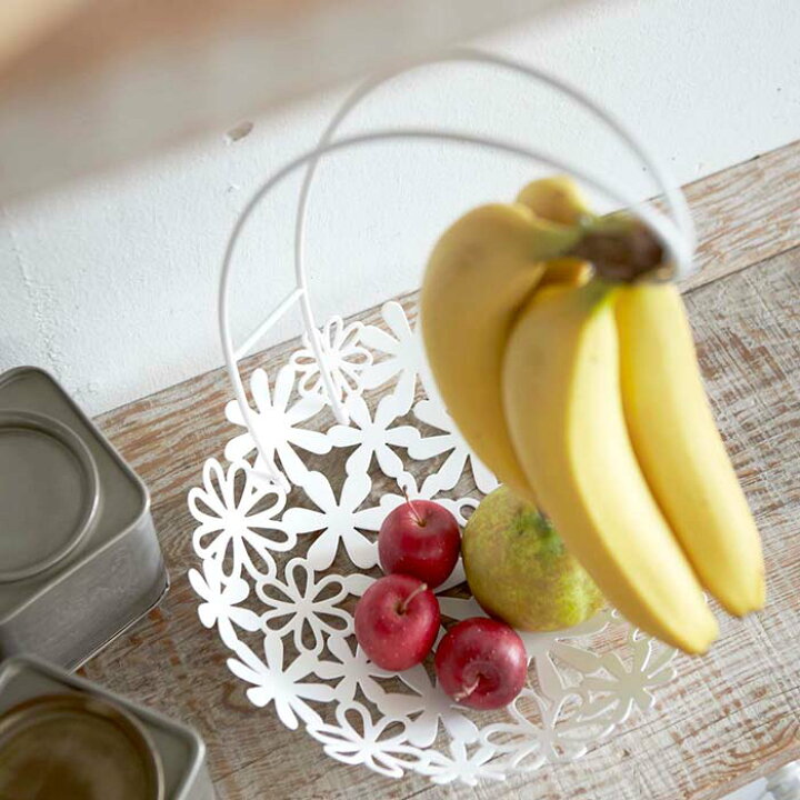 楽天市場 バナナスタンド おしゃれ バナナスタンド フラワーバスケット P10 10p03dec16 Nideau