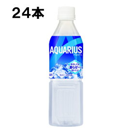 アクエリアス 冷凍 490ml 24本 （24本×1ケース） PET スポーツ飲料 熱中症対策 水分補給