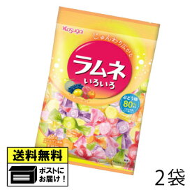 春日井製菓 ラムネいろいろ（2袋）ラムネ らむね菓子 ramune おやつ お菓子 駄菓子 フルーツラムネ 子供会 メール便 保育園