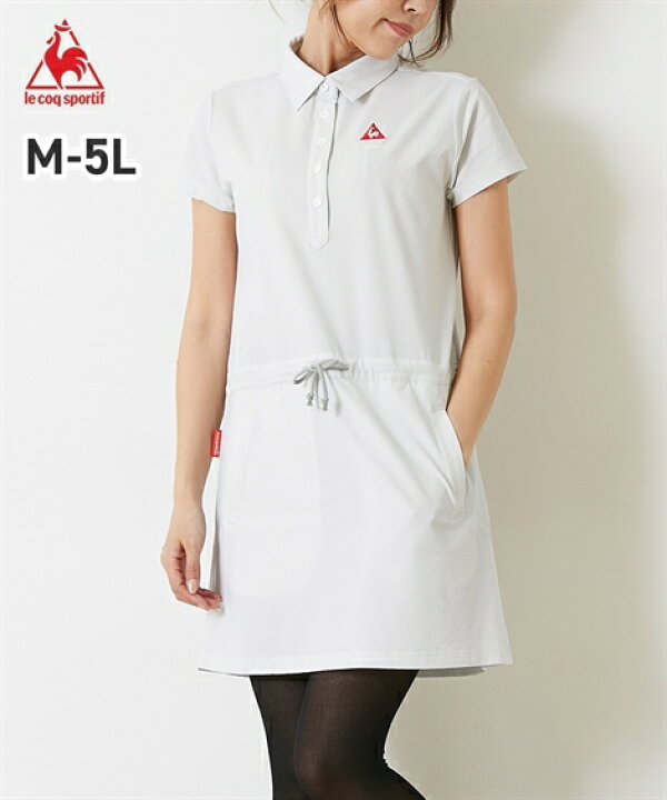 楽天市場 Le Coq Sportifgolf Qgwrjj15ns ストレッチ 吸汗速乾 Uvカット ルコックスポルティフ ミニギンガムソロサッカー ワンピース ゴルフウェア スポーツ トップス チュニック 送料無料 スポーツ アウトドア 半袖 五分袖 吸汗速乾 ニッセン Nissen スマイルランド