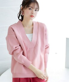 ＼クーポン有／トップス 大きいサイズ　Vネックオーバーサイズニット　miclat L LL 3L 4L 5L 6L 8L 10L 30代 40代 50代 女性 スマイルランド