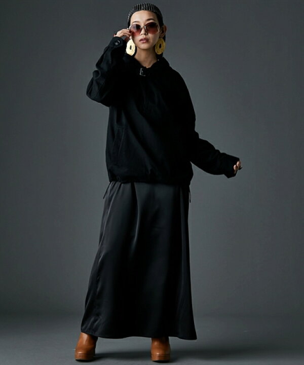 楽天市場】トップス 綿100％ベルト付アノラックパーカー＜大きいサイズ 