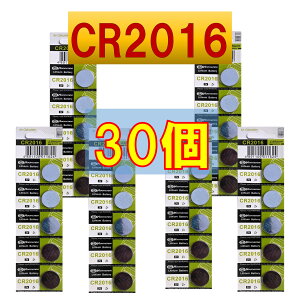 CR2016 ���`�E���{�^���d�r 30�� �g�p�������� 2032�N12��