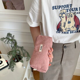 コーデュロイ ペンケース くすみカラー 韓国 かわいい 女子 オシャレ 大容量 シンプル 文具 おしゃれ 可愛い スリムポーチ 大学生 中学生 ブラシケース 女性 子供 コーデュロイペンケース レディース 誕生日 メンズ 男性 推し活 推しカラー スリム キッズ