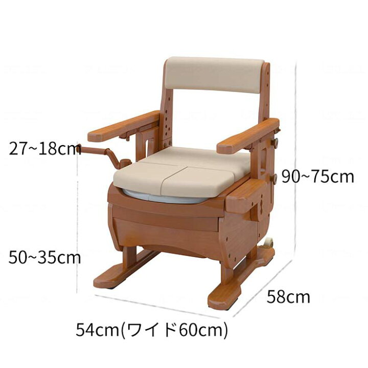楽天市場】【トイレ】 ポータブルトイレ 標準便座 介護用 介護用品 