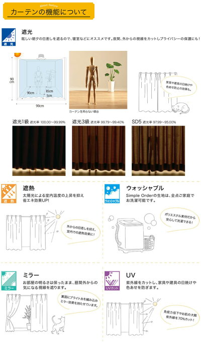 サンゲツワンプライスカーテンSimpleOrder