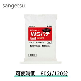 WSパテ 6.4kg BB-419 BB-420 BB419 BB420 サンゲツ ベンリダイン 可使時間 60分 / 120分 施工可能面積：約150平米 / 6.4kg 練り分け不要の上塗り下塗り兼用パテ 上塗・下塗兼用 壁紙用パテ