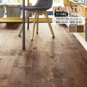 tA^C TQc FLOOR TILE 2023-2026 EbhBRUGES OAK u[WI[N@WD-2142 / WD-2143@TCYF196×1320×2.5mm yP[X 1P[X14 (3.62) z \i1P[X̋zł